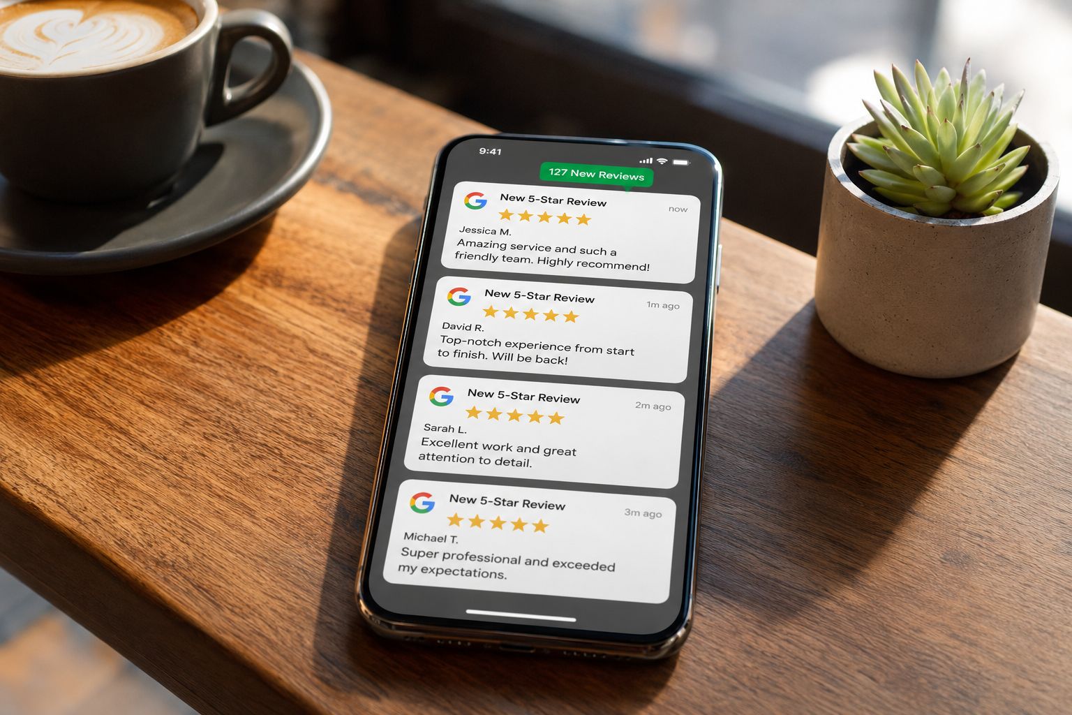 Service to get more Google reviews on autopilot